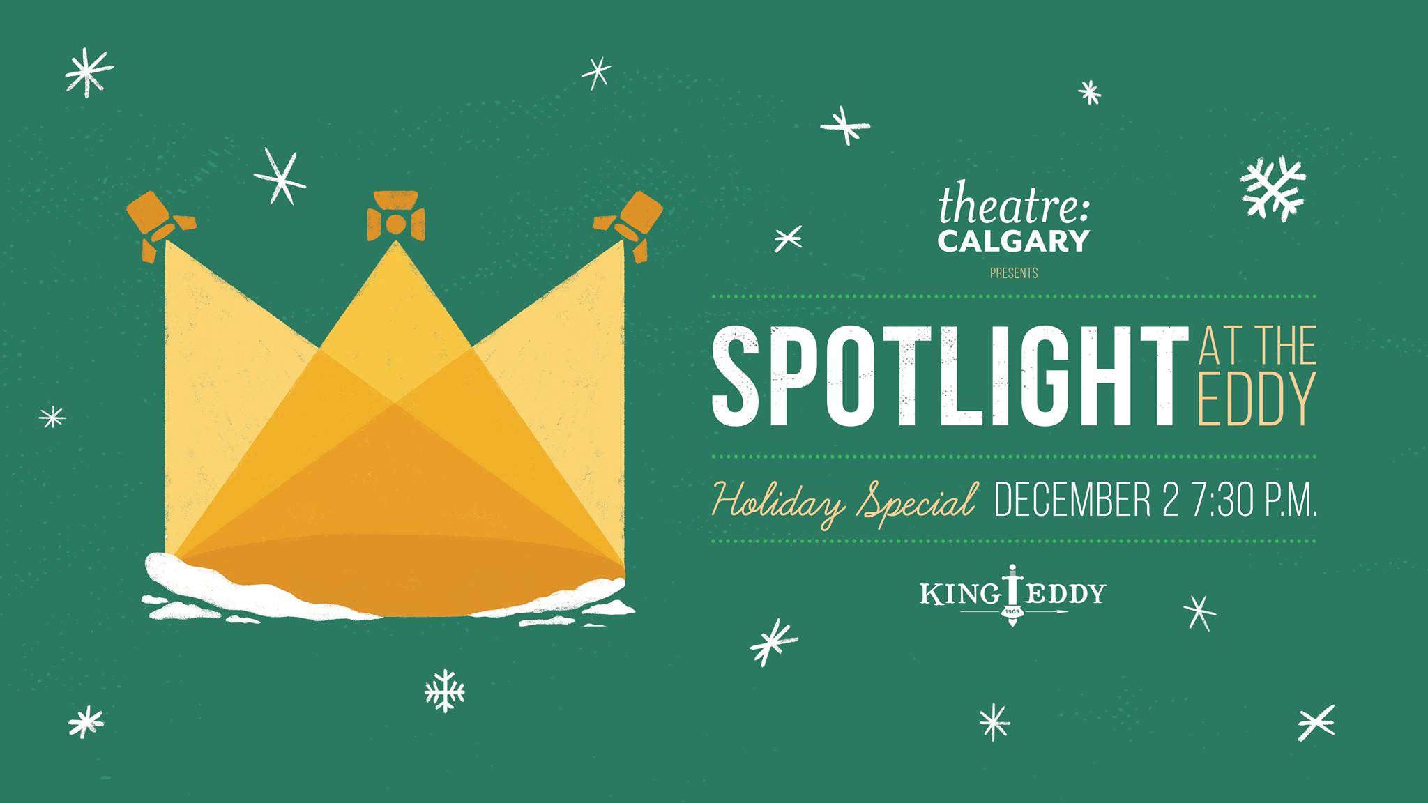 Spotlight at The Eddy Holiday Special King Eddy