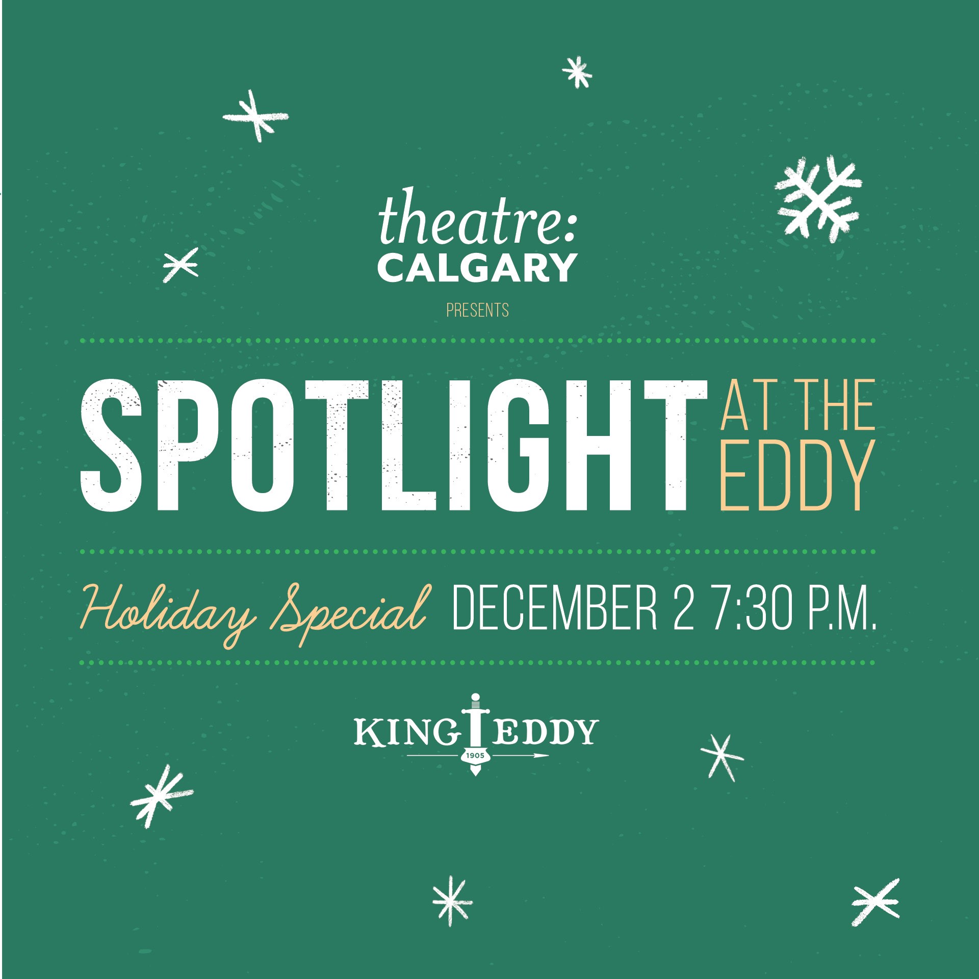 Spotlight at The Eddy Holiday Special King Eddy