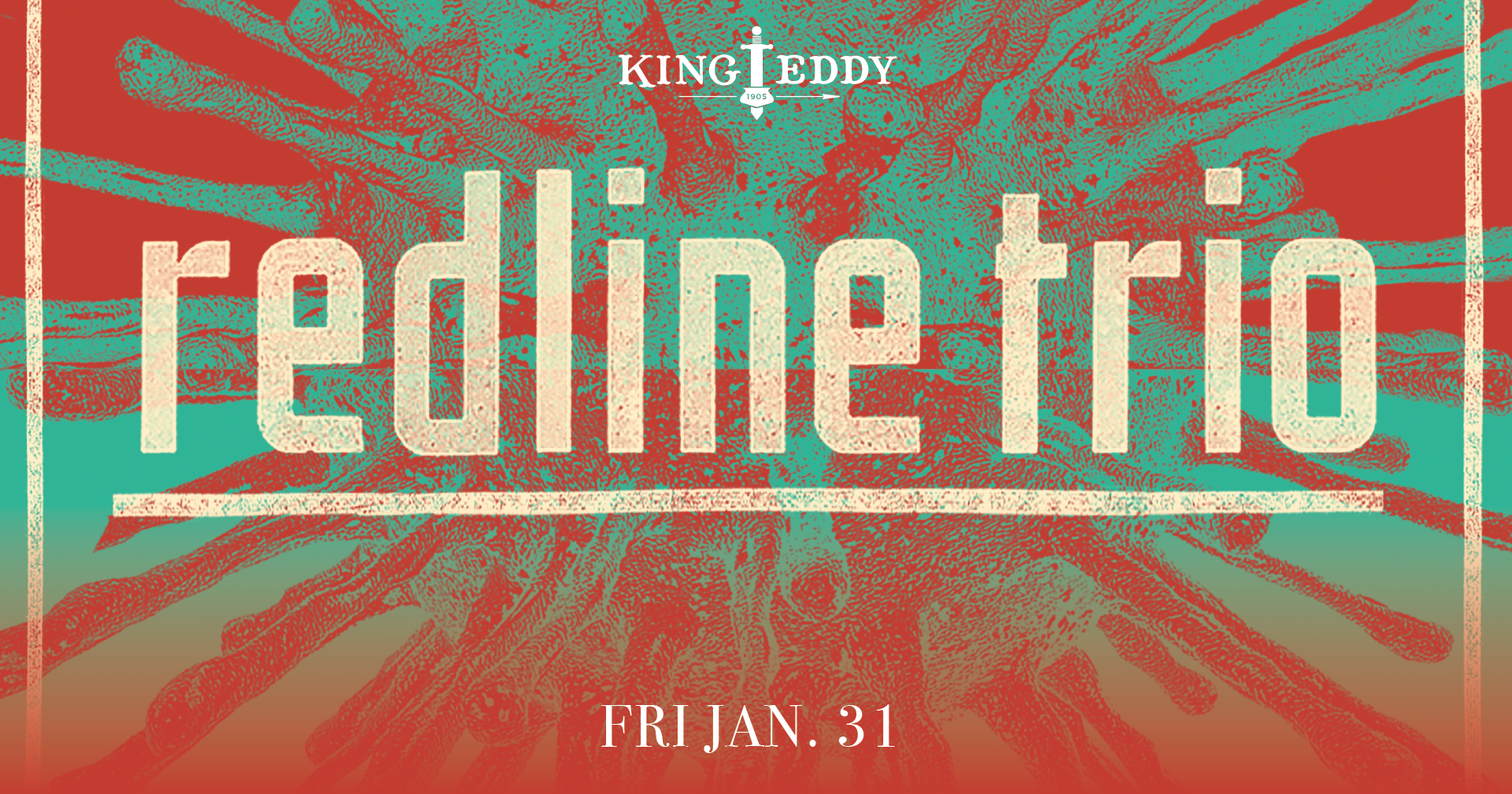 The Redline Trio with Steve Hudson King Eddy