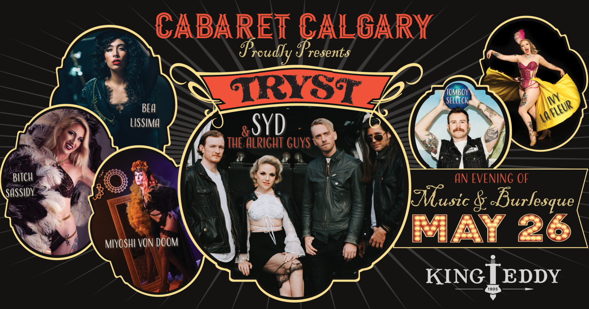 Cabaret Calgary Presents: TRYST at the King Eddy | King Eddy