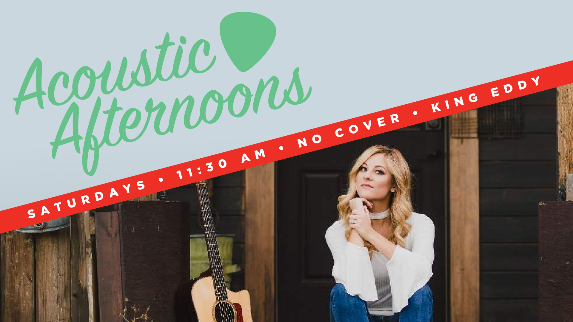 Acoustic Afternoons with Alex Hughes King Eddy