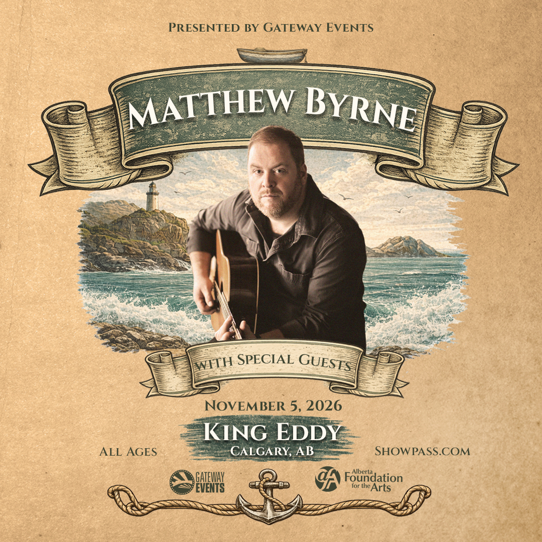 Gateway Events Presents: Matthew Byrne event artwork from King Eddy