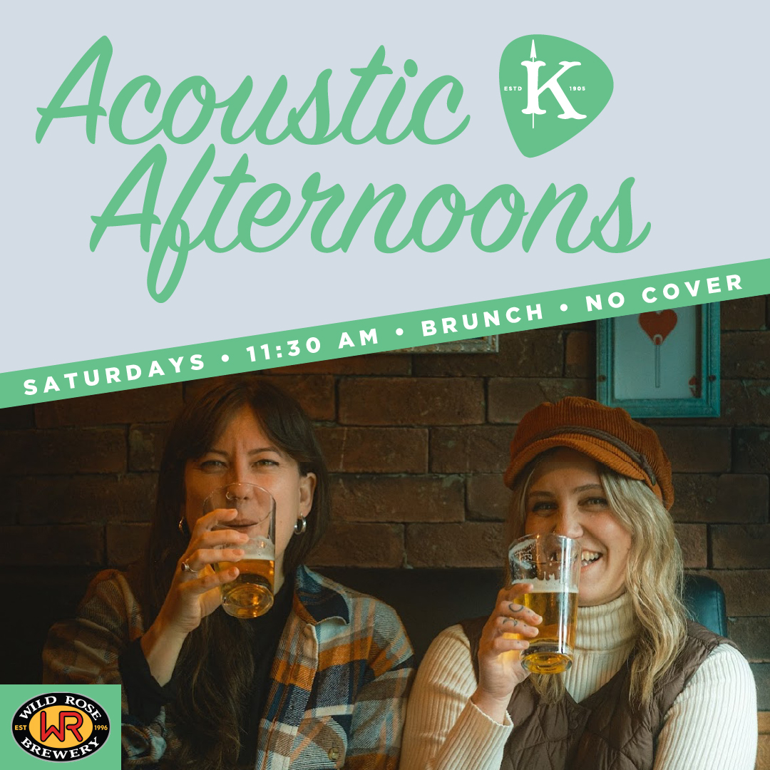 Acoustic Afternoons with The Goddamsels event artwork from King Eddy