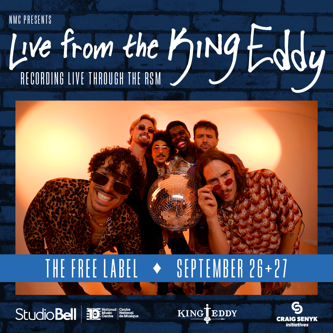 The Free Label Live from the King Eddy official event artwork